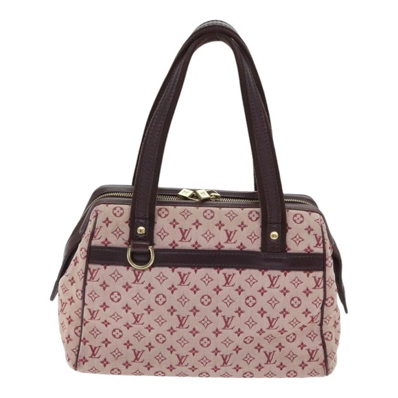 LOUIS VUITTON Monogram Mini Josephine PM Hand Bag Red M92216 LV Auth 91076 - Picture 2 of 16